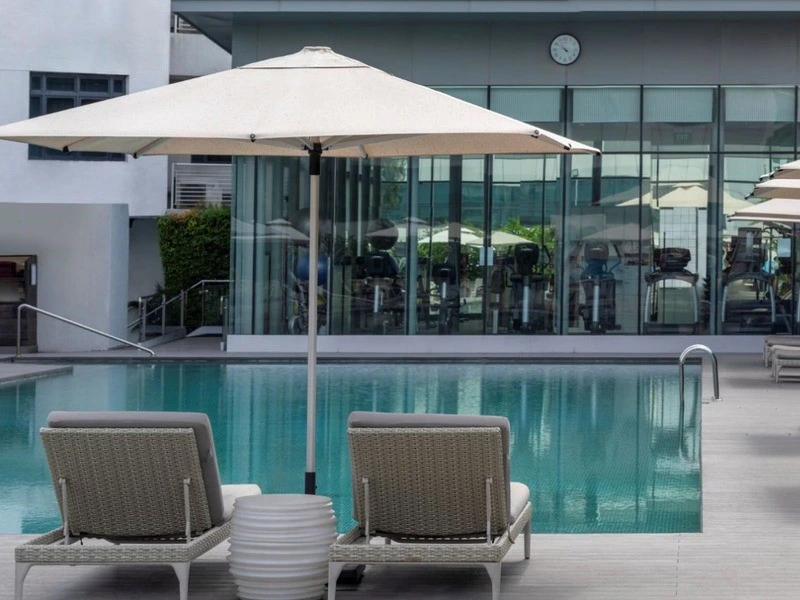 Hotelpool in Singapur