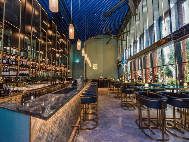 Hotelbar in Singapur