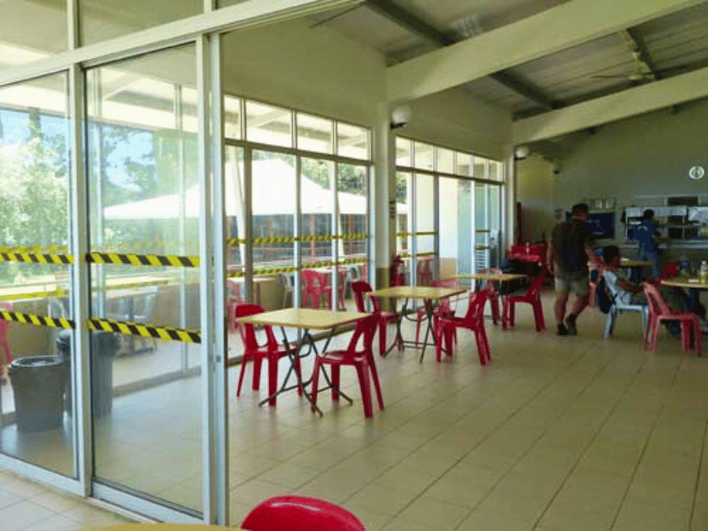 Restaurant im Bako Nationalpark, Borneo