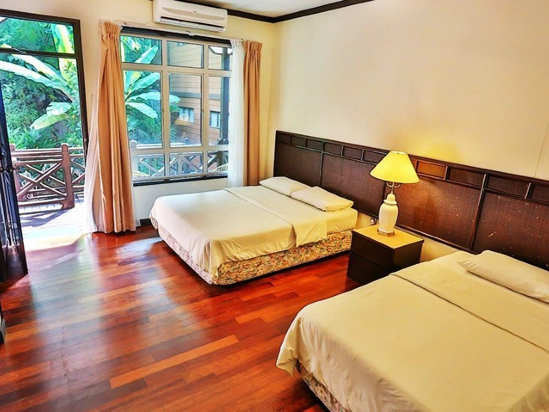 Familienzimmer auf den Perhentian Inseln in Malaysia