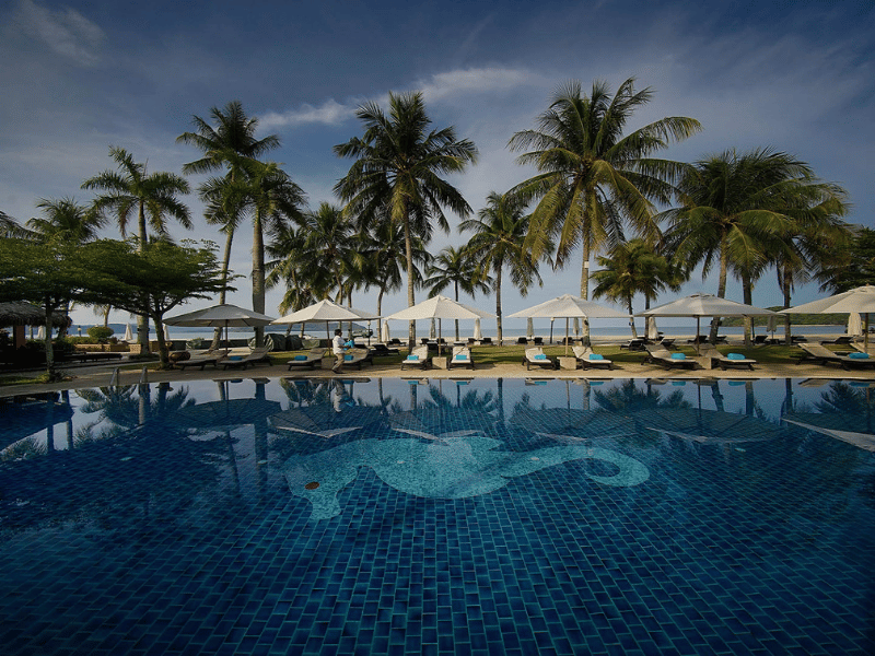 Komforthotelpool auf Langkawi in Malaysia