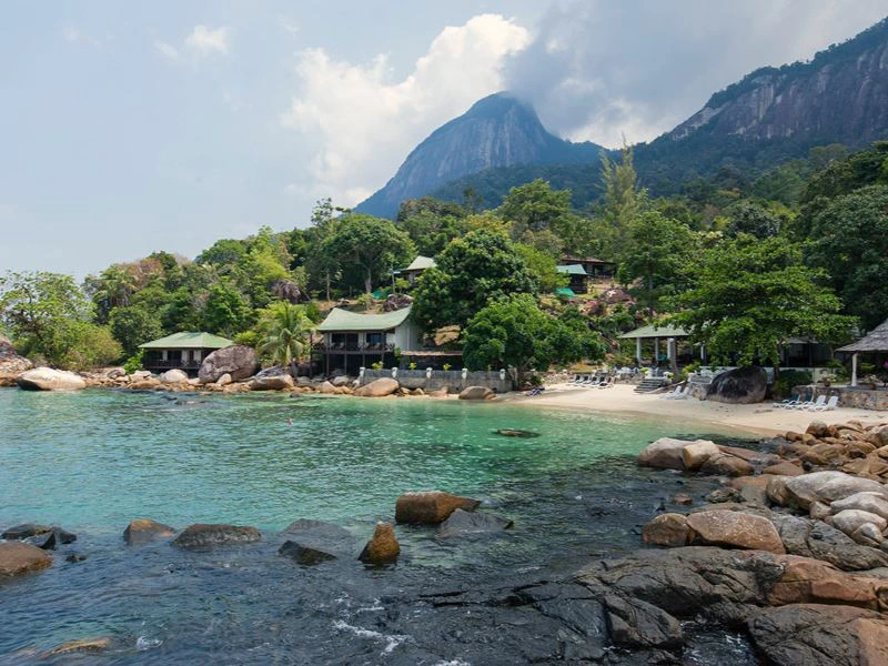 Hotel auf Tioman in Malaysia