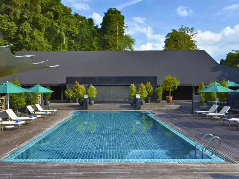 Pool im Mulu Nationalpark, Borneo