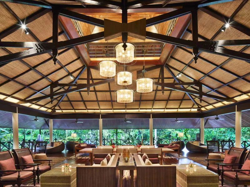 Lobby im Mulu Nationalpark, Borneo