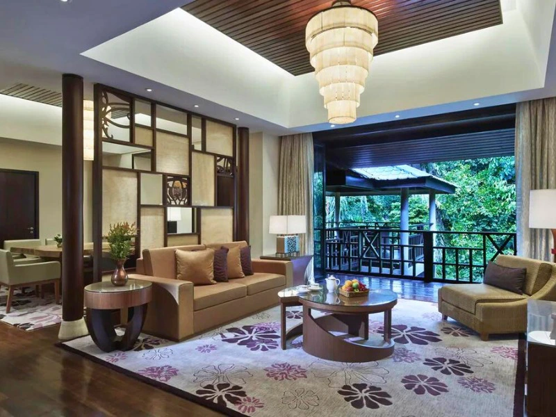 Lobby im im Mulu Nationalpark, Borneo
