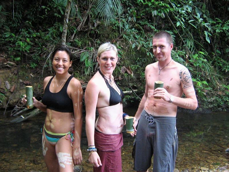 Hot Sprigs im Kinabalu Nationalpark in Borneo