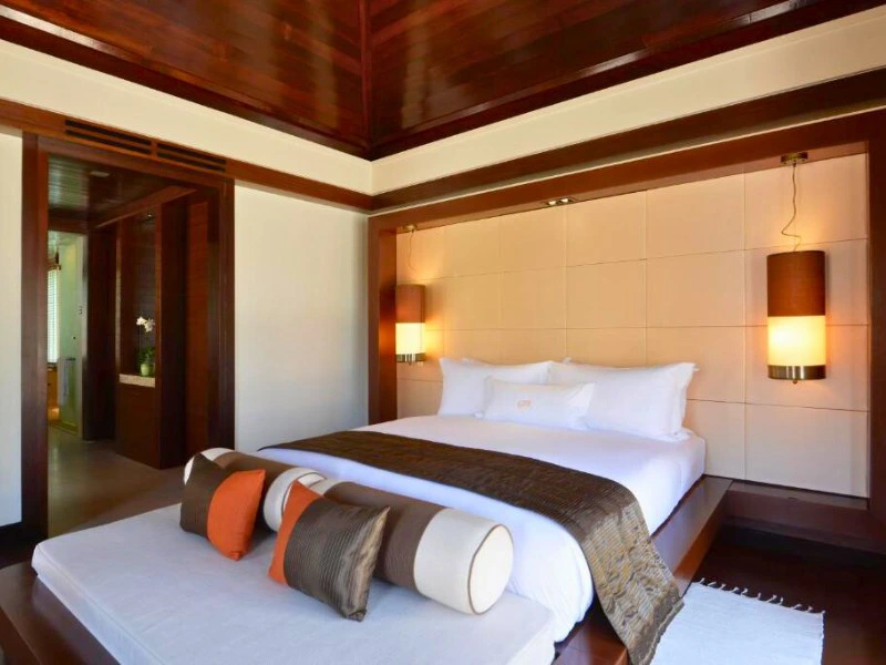 Zimmer im Resort auf Pulau Gaya, Borneo