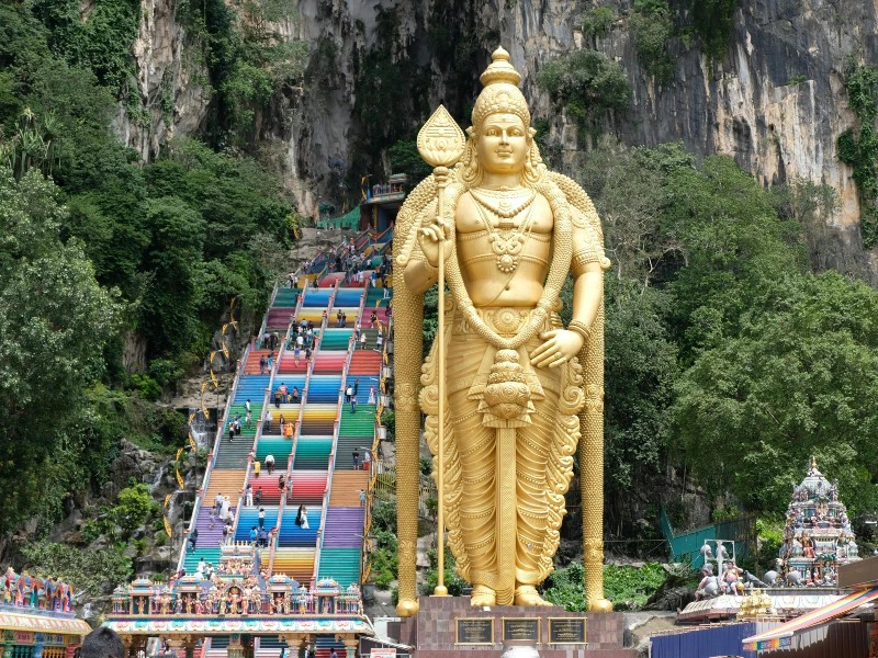 Batu caves Statue in Malaysia