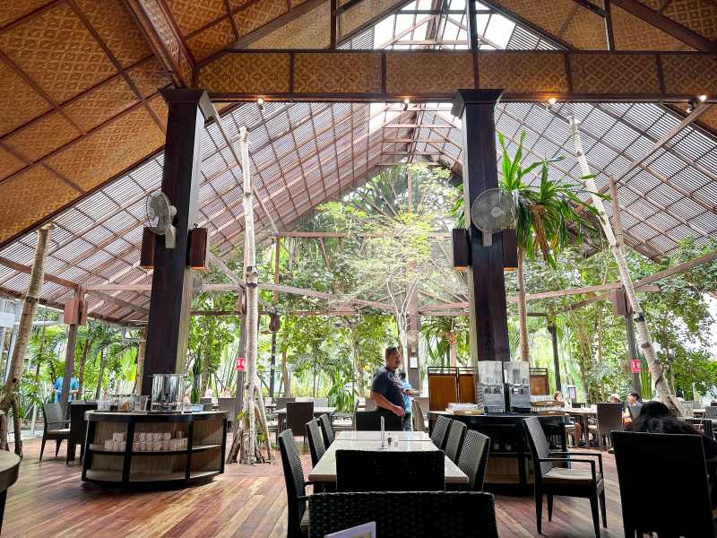 Hotelrezeption auf Rawa Island, Malaysia