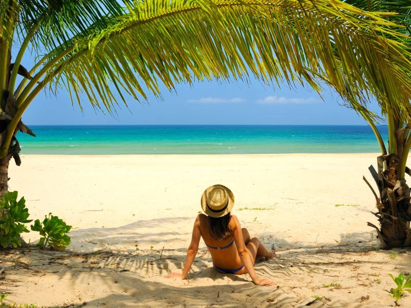Relaxen am Strand von Tioman