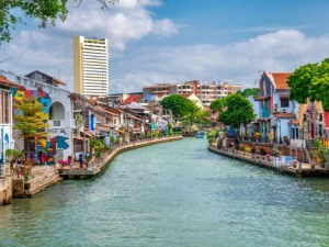 Fluss in Melaka