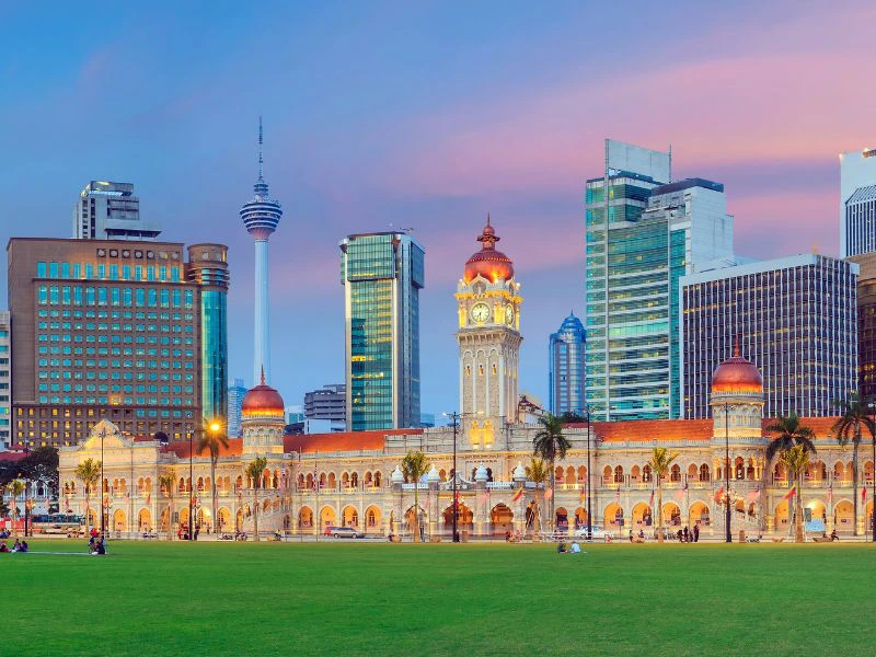 Merdeka Square in Kuala Lumpur