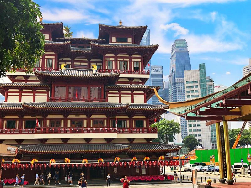 Chinatown in Singapur