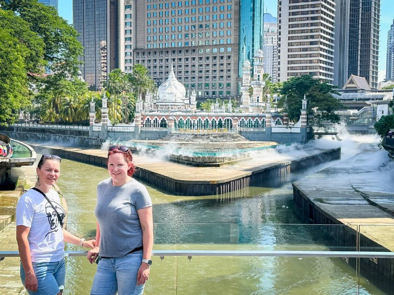 Reisende in Kuala Lumpur, Malaysia