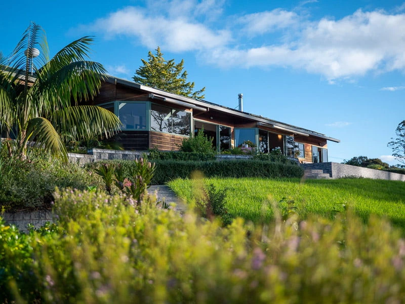 Unterkunft im grünen Garten in Paihia, Neuseeland