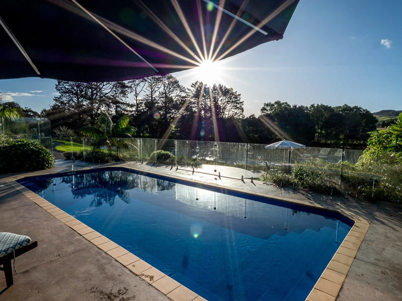 Erfrischender Pool in der Unterkunft in Paihia, Neuseeland