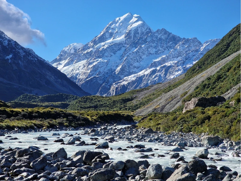 Bergsicht des Mount Cook