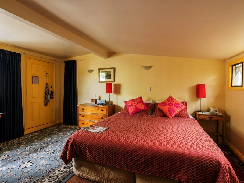 Gemütliches Schlafzimmer im Hotel