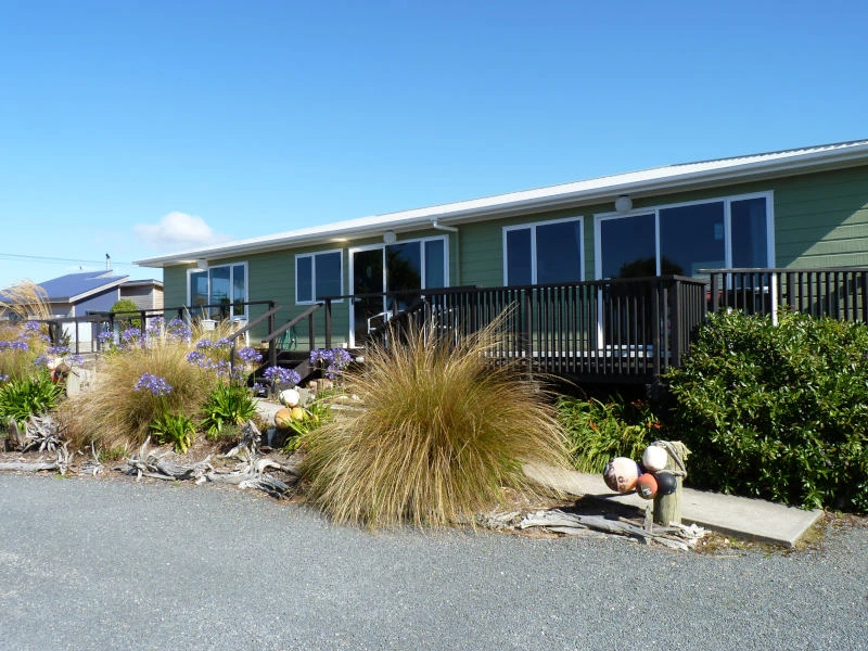 Außenansicht der Unterkunft in Dunedin, Neuseeland