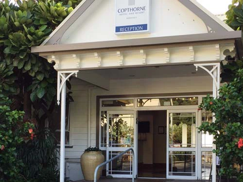 Außenansicht der Unterkunft in Omapere