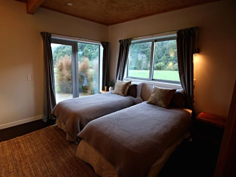 Twin Zimmer in der Unterkunft in Whanganui, Neuseeland