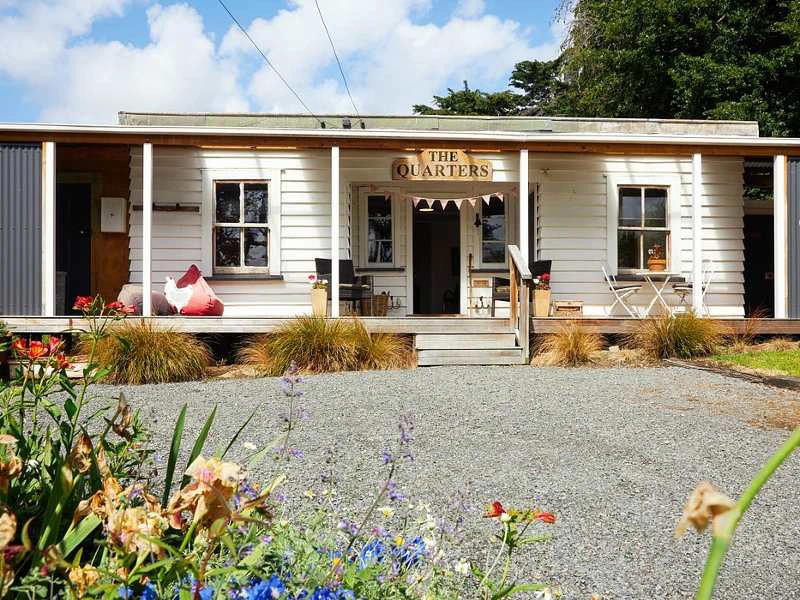 Außenansicht des Hotels in Rotorua, Neuseeland