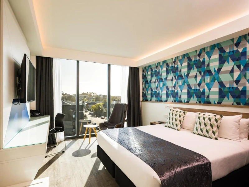 Hotelzimmer mit schöner Aussicht in Christchurch, Neuseeland