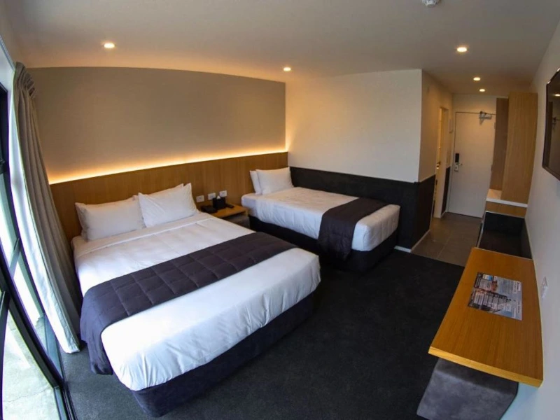 Großes Hotelzimmer am Lake Tekapo, Neuseeland