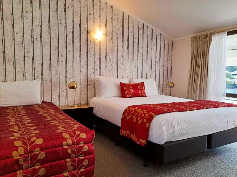 Fox Glacier motel Nieuw-Zeeland