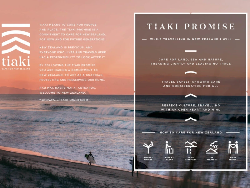 Neuseeland - Tiaki Promise