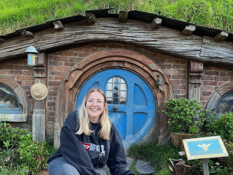 Reisespezialistin Gina