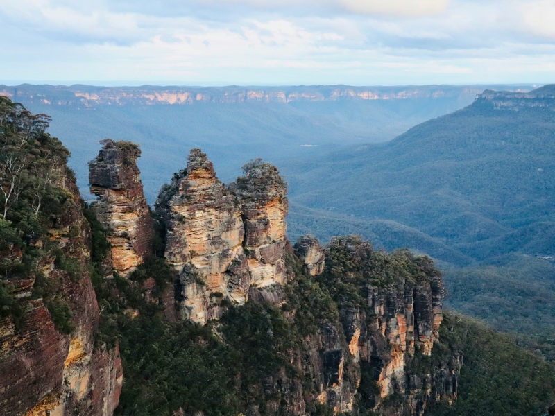 Three Sisters in den Blue Mountains