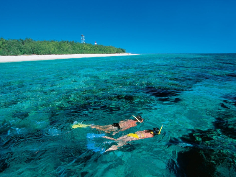 Schnorcheln im Great Barrier Reef in Australien