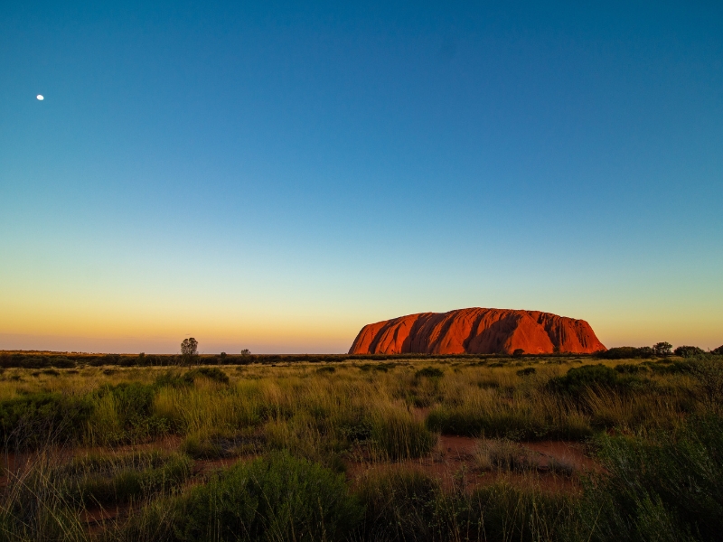 Australien Outback Uluru