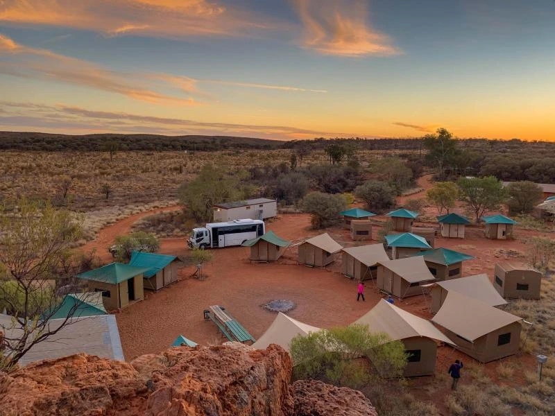 Australia Uluru Camping
