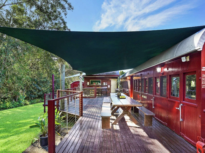 Besondere Unterkunft in den Glasshouse Mountains