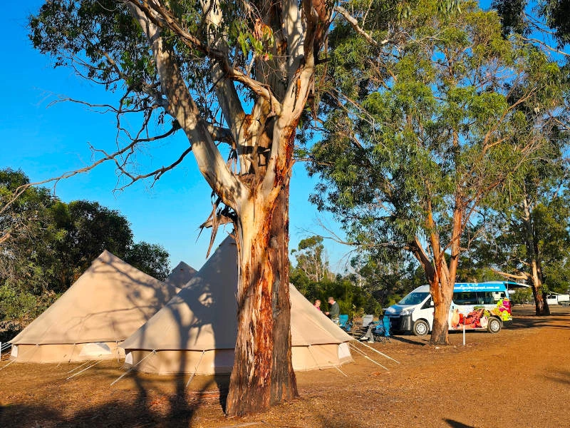 Zelt auf Kangaroo Island