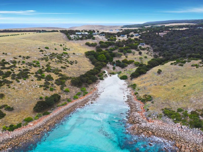 Fluss auf Kangaroo Island, Australien