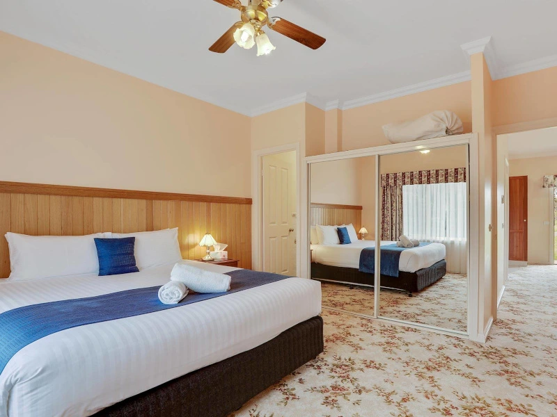 Schlafzimmer in der Unterkunft in Merimbula, Australien