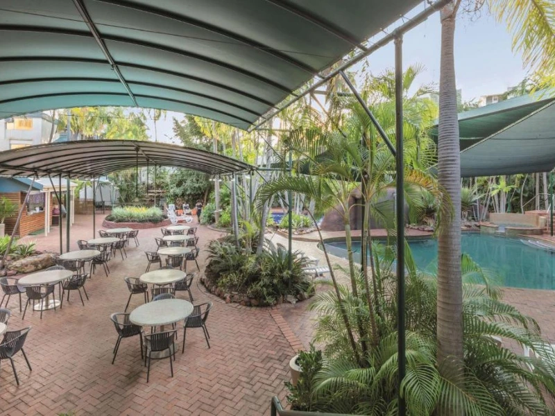 Erfrischender Pool in der Unterkunft in Darwin