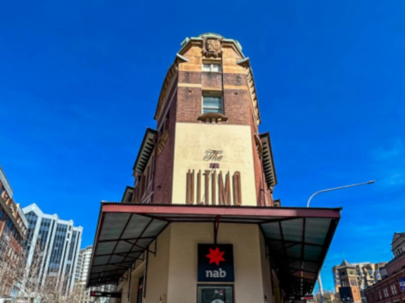 Außenansicht des Hotels in Sydney