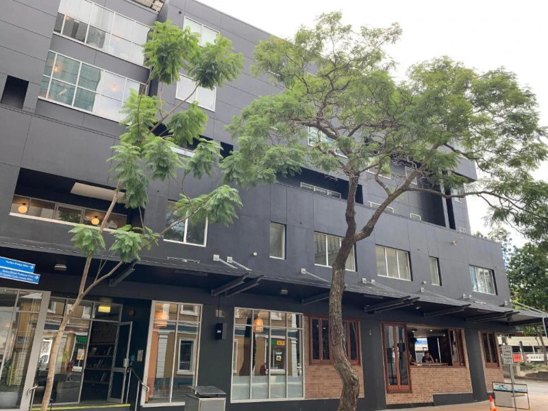 Außenansicht des Hotels in Brisbane, Australien