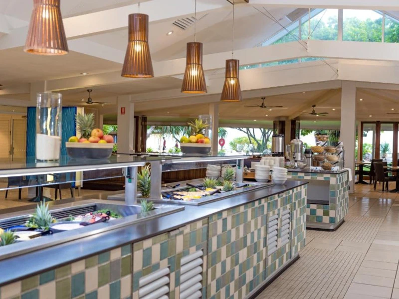 Restaurant im Hotel auf Heron Island in Australien
