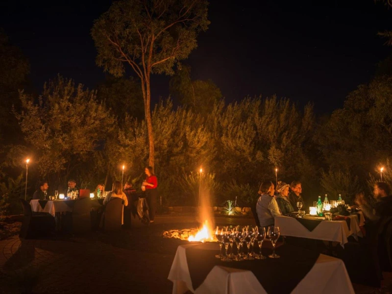 Australia Kings Kanyon Resort Abendessen