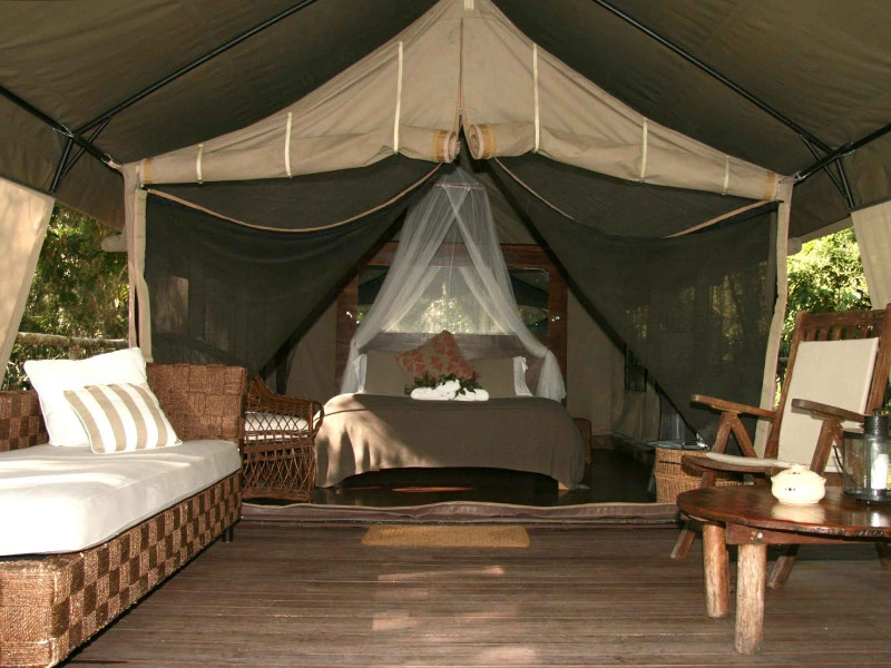 Luxus-Safari-Camping in Jervis Bay Australien