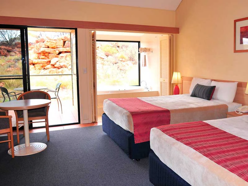 Großes Doppelzimmer auf der Campingtour im Kakadu Nationalpark in Australien.