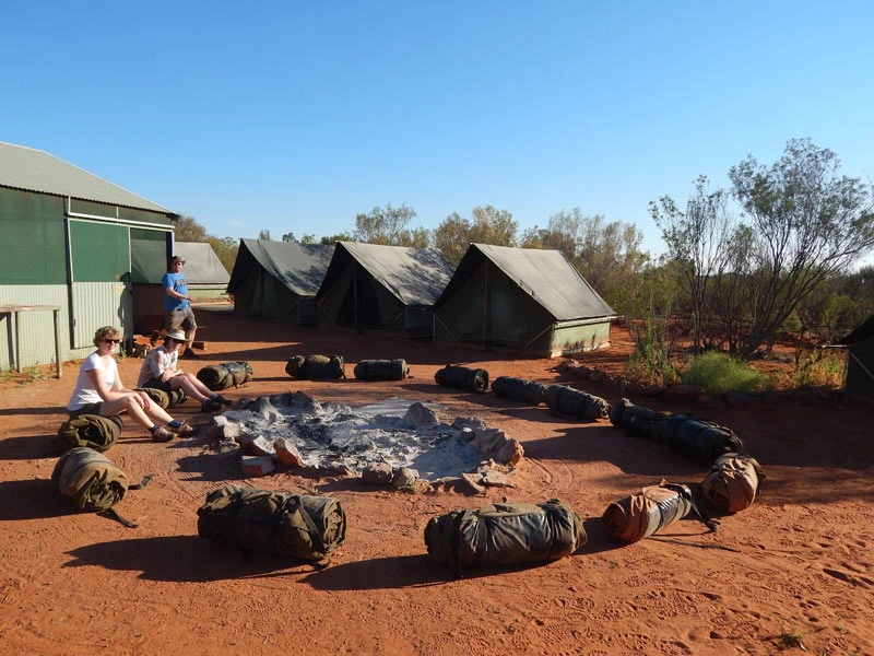 Campingplatz Kings Canyon Australien Rundreise