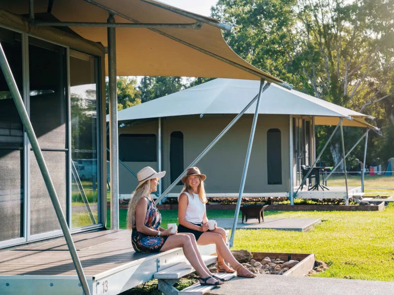 Glamping Zelt in Noosa