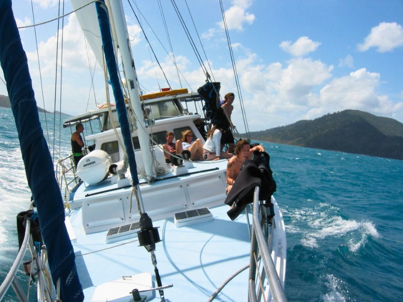 Segeln bei Whitsunday Islands, Australien