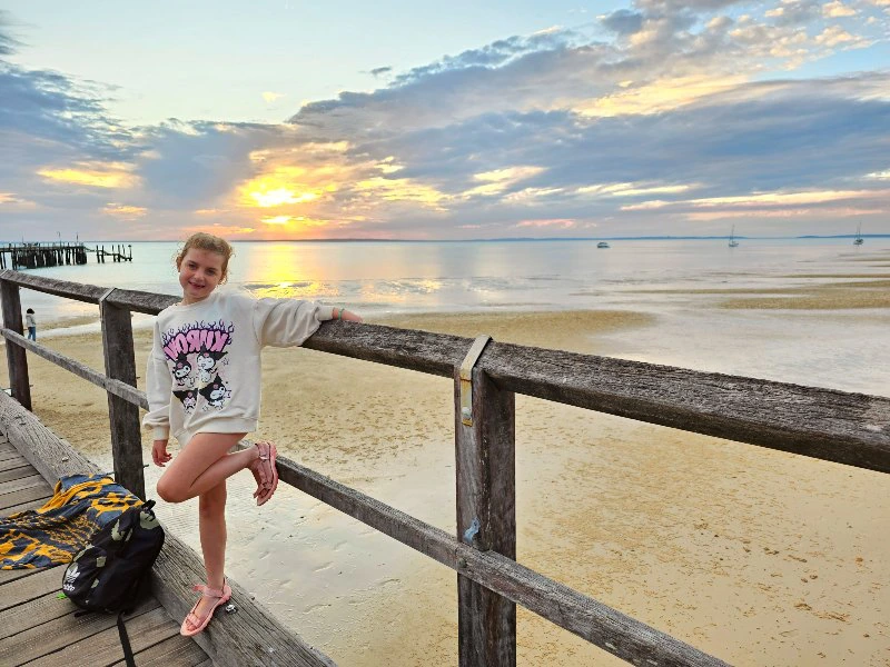 Reisende auf fraser Island